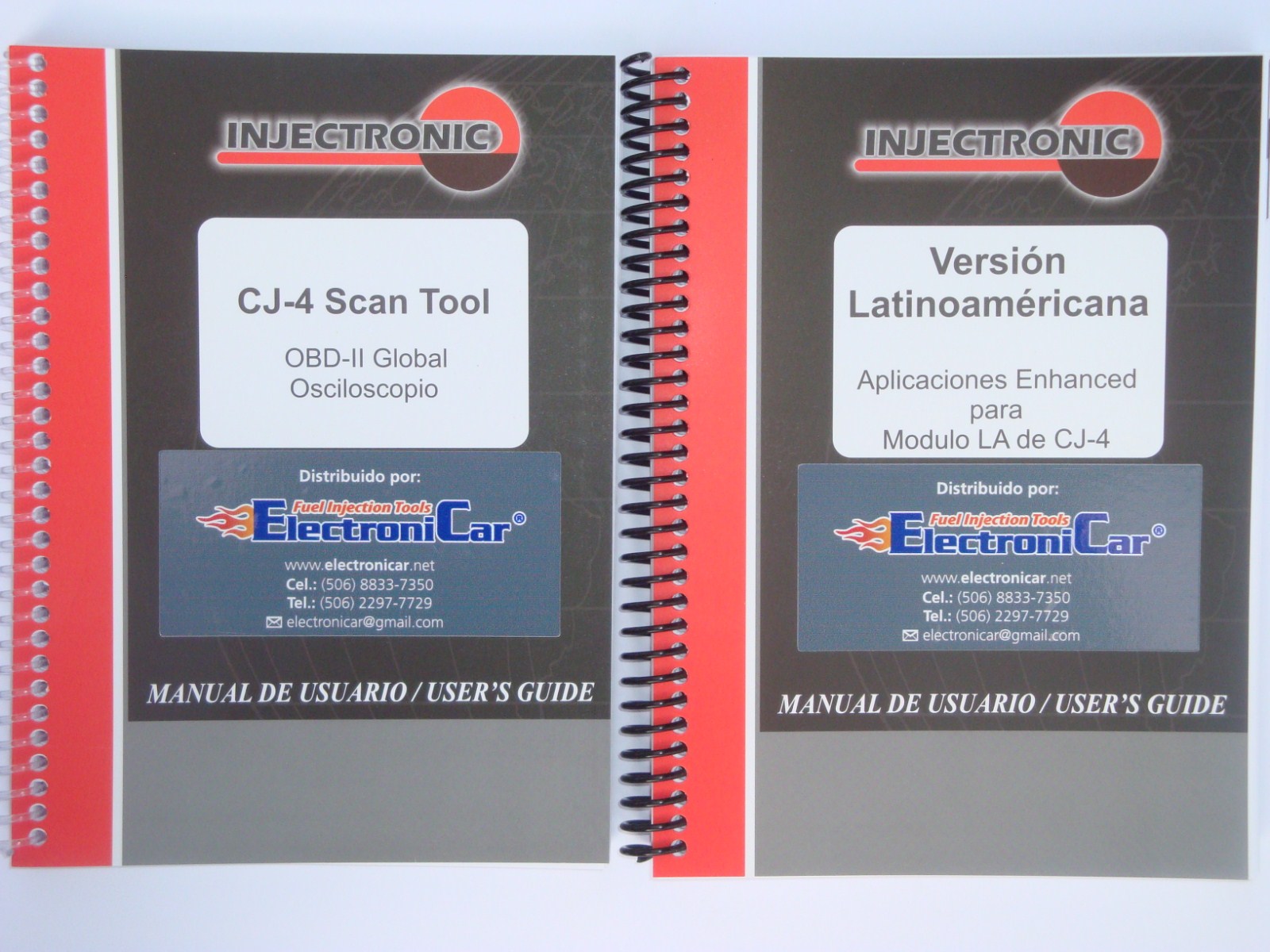Scanner y Osciloscopio CJ4 LA Versión Latinoamérica